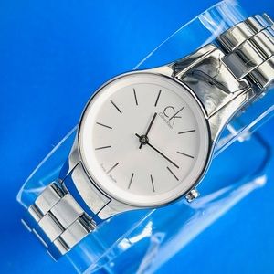 Calvin Klein K4323126 White Dial Ladies Watch